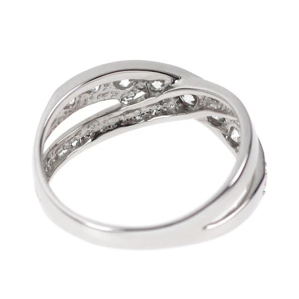 PT900 H&C DIAMOND RING - 2