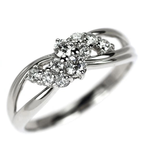 PT900 DIAMOND RING: Pt900 diamond ring Brand: None Type/Style: rings Material: Pt900 Color: PT Size: 8.25 - 8.5 US Accessories: None Accessories Notice: When purchasing pre-owned goods, please refer to the ph