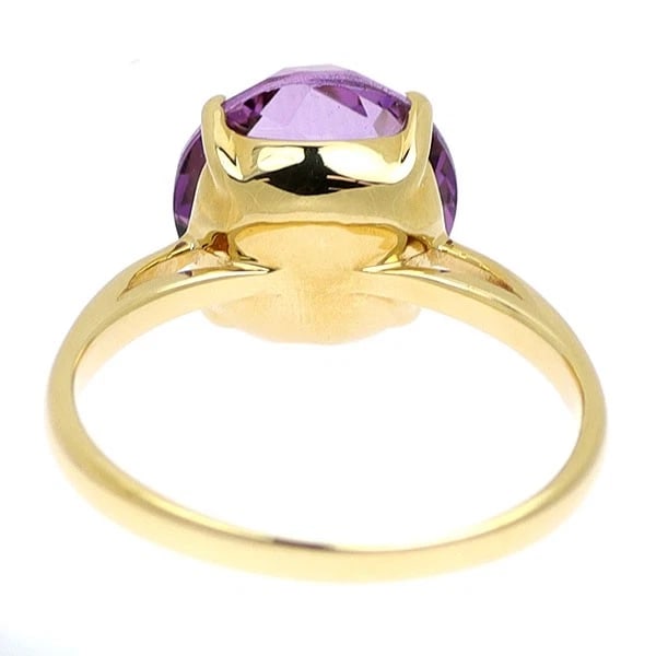 K18YG AMETHYST RING - 2