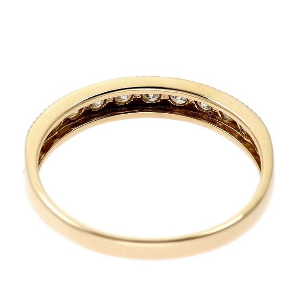 K18YG DIAMOND RING - 2