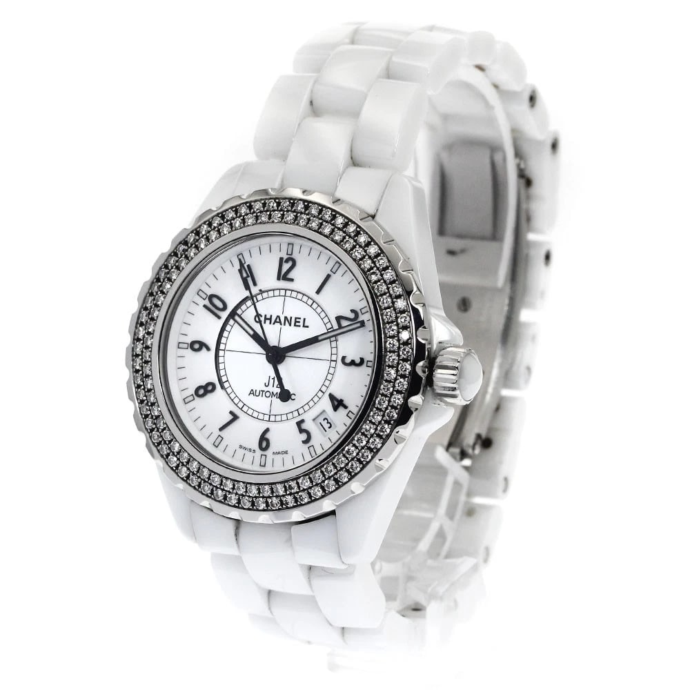 CHANEL DIAMOND BEZEL AUTOMATIC WATCH - 2