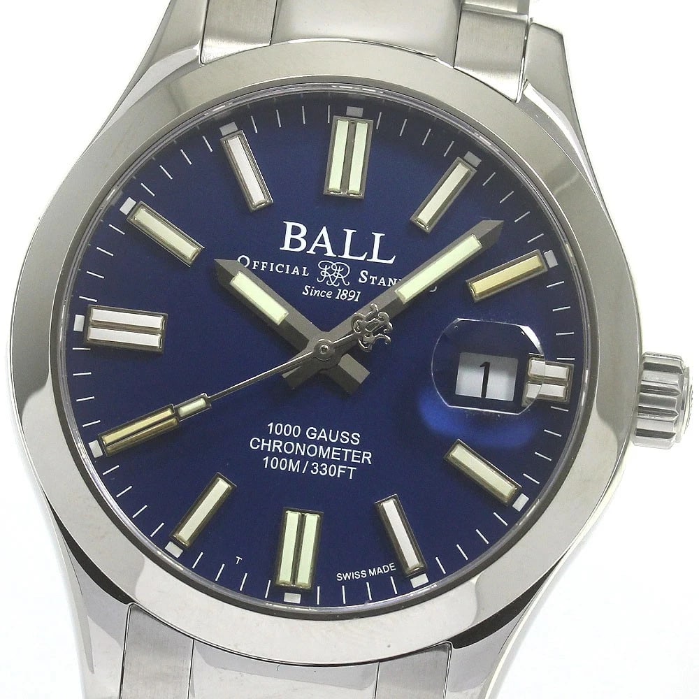BALLWATCH ENGINEER ILEGEND WATCH: BALLWatch Engineer ILegend Watch Brand: BALLWATCH Type/Style: Wristwatch Material: Band Material Stainless Steel, Case Material Stainless Steel Color: Band Color Silver, Case Color Silver, Dial Color