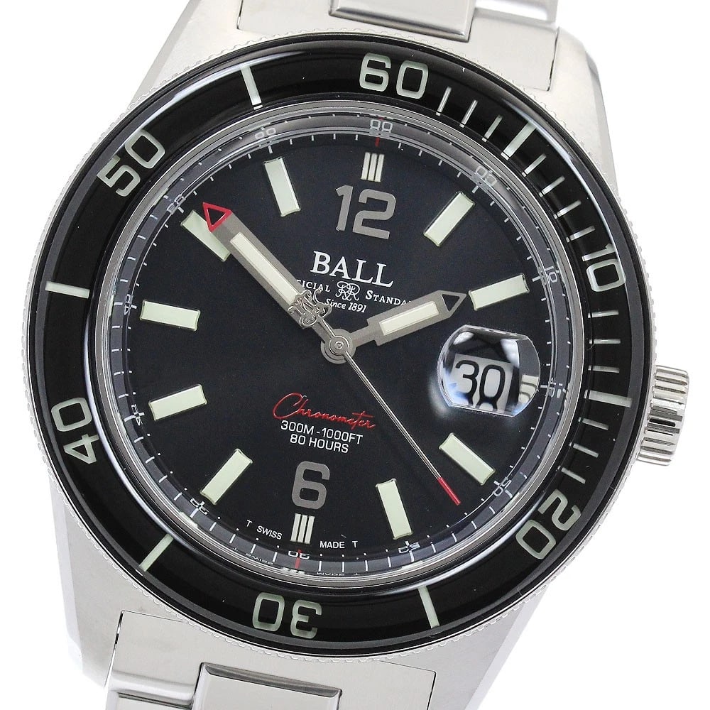 BALLWATCH ENGINEER M SKIN DIVER WATCH: BALLWatch Engineer M Skin Diver Watch Brand: BALLWATCH Type/Style: Wristwatch Material: Band Material Stainless Steel, Case Material Stainless Steel Color: Band Color Silver, Case Color Silver, Dial C