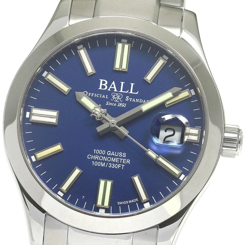 BALLWATCH ENGINEER LEGEND WATCH: BALLWatch Engineer Legend Watch Brand: BALLWATCH Type/Style: Wristwatch Material: Band Material Stainless Steel, Case Material Stainless Steel Color: Band Color Silver, Case Color Silver, Dial Color b