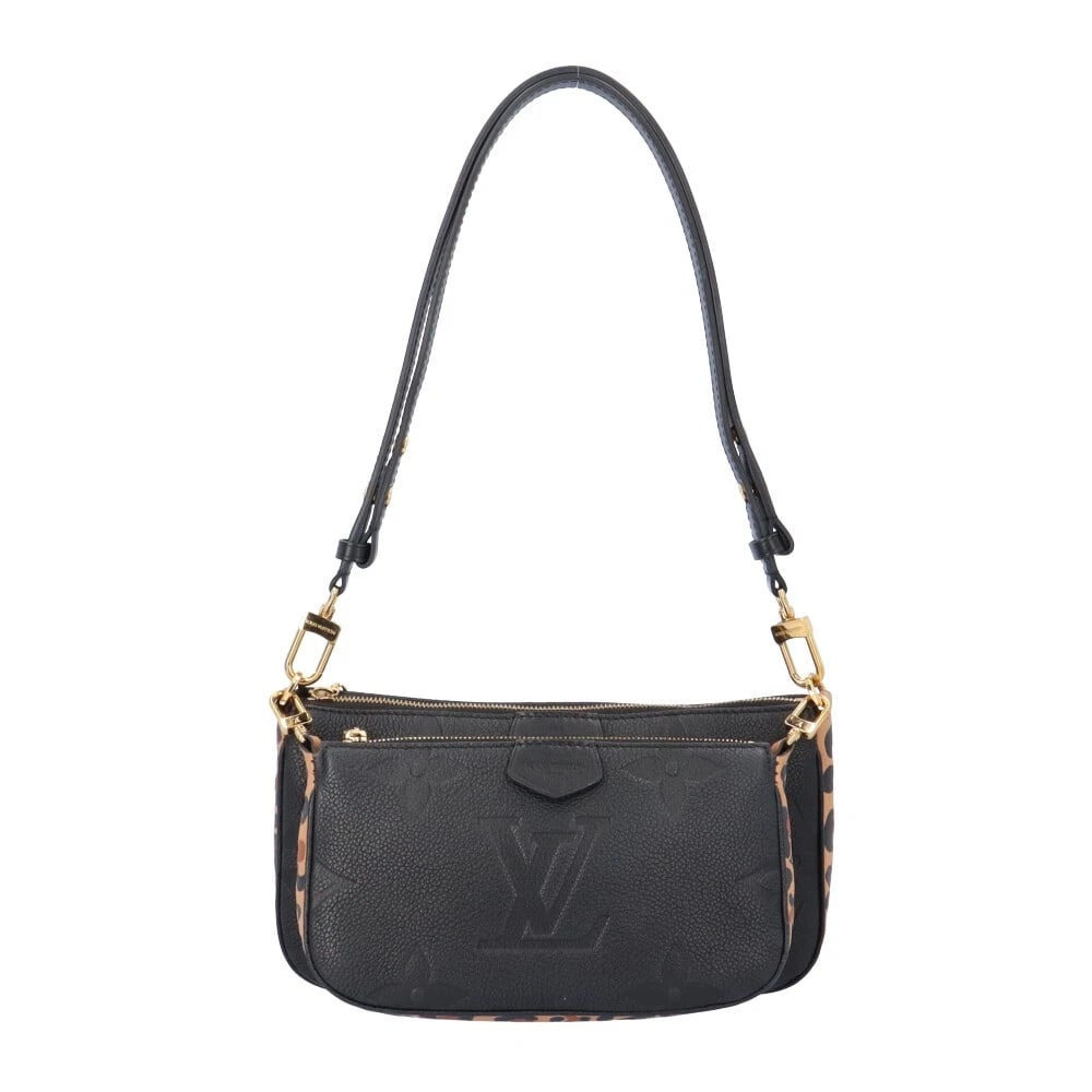 LOUIS VUITTON SHOULDER MONOGRAM ANNPLATT: LOUIS VUITTON Shoulder Monogram AnnPlatt Brand: LOUIS VUITTON Type/Style: Shoulder Bag Material: Exterior Material Monogram Ann Platt Color: Exterior Color black Size: W9.4 x H5.1 x D1.6inch Acces