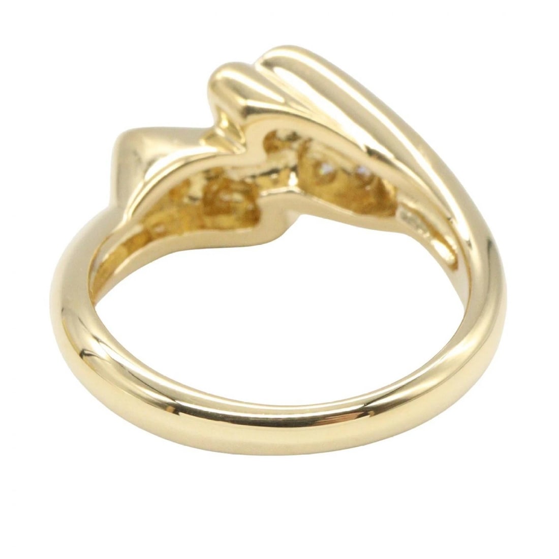 MIKIMOTO DIAMOND RING 18KYG - 3