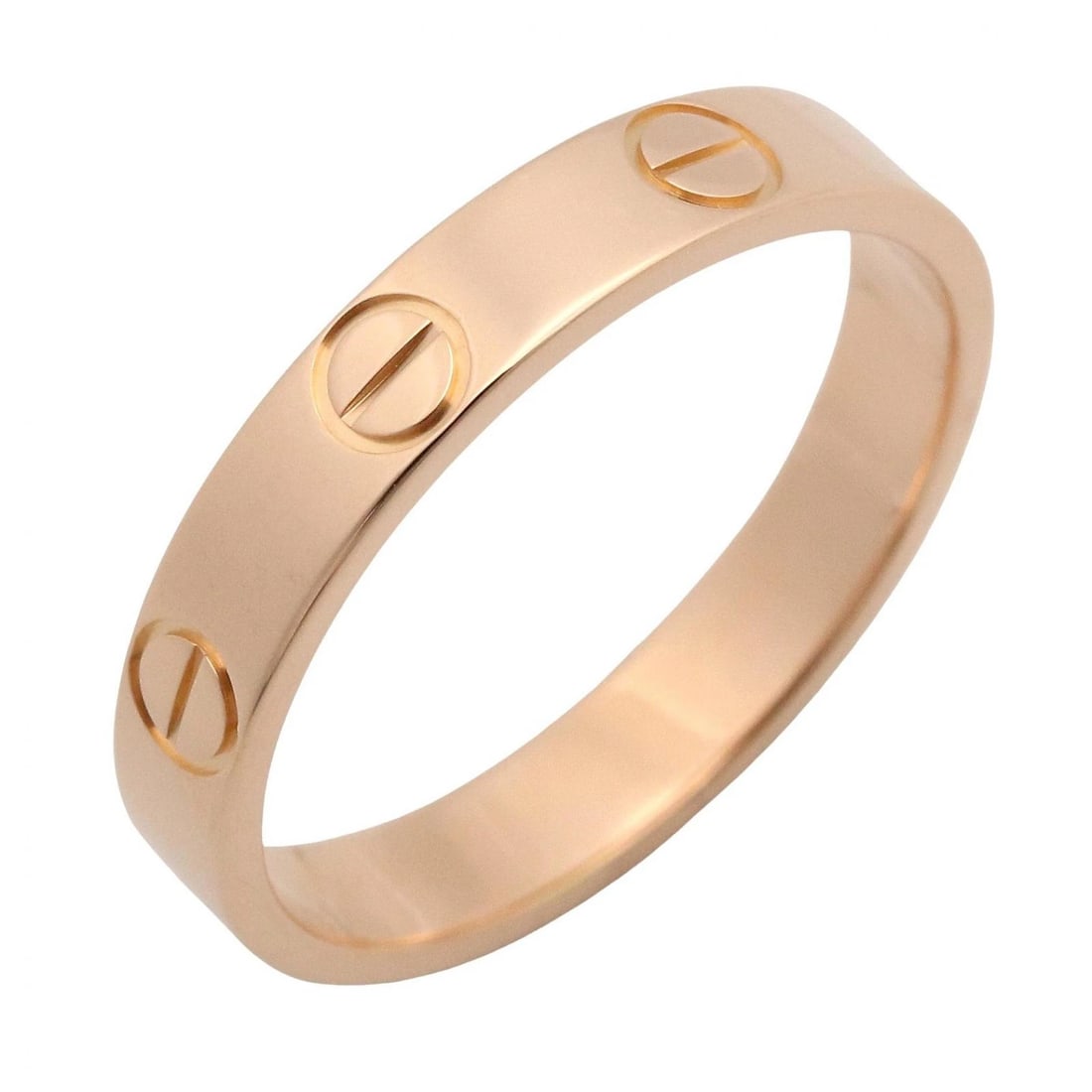 CARTIER MINI LOVE RING 18KPG PINK ROSE GOLD: CARTIER Mini Love Ring 18KPG Pink Rose Gold Brand: CARTIER Type/Style: Ring Material: K18PG?Rose Gold? Color: Gold Size: 6 US Accessories: None Accessories Notice: When purchasing pre-owne