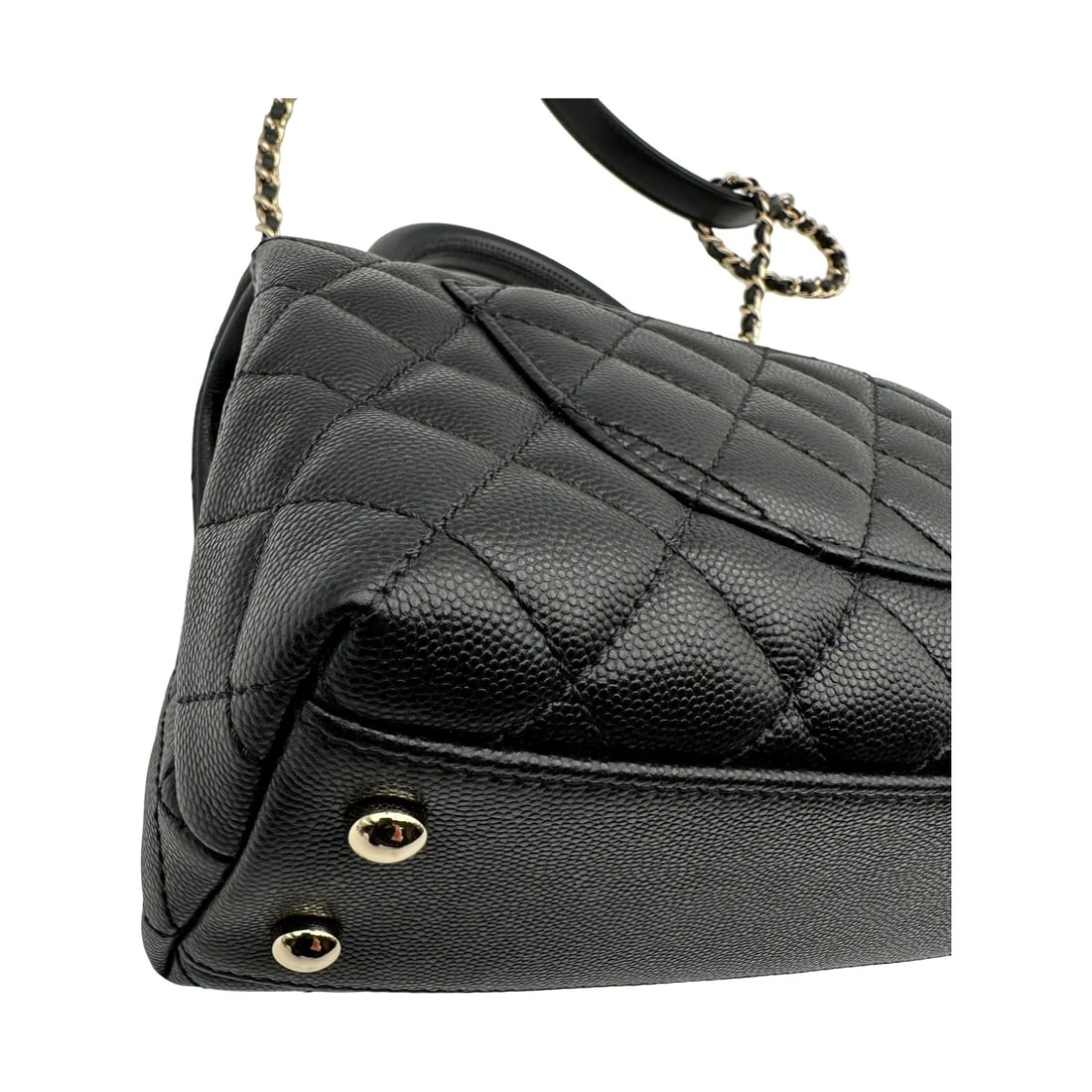 CHANEL COCO HANDLE HANDBAG - 6