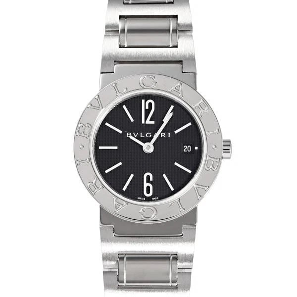 BVLGARI STAINLESS STEEL WATCH: Bvlgari Stainless Steel Watch Brand: Bvlgari Type/Style: Wristwatch Material: Material (Main): Stainless Steel Color: Case Color Color: Black Size: Case Size: 26.0mm Accessories: None Accessories