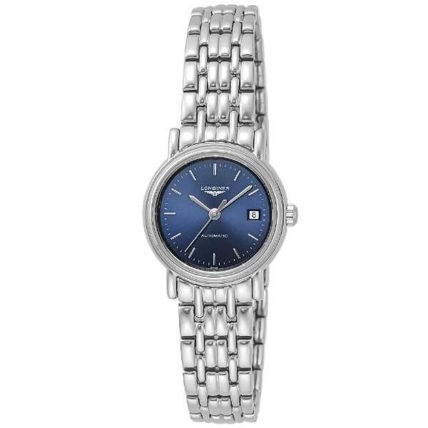 LONGINES PRESENSE BLUE WATCH: Longines Presense Blue Watch Brand: Longines Type/Style: Wristwatch Material: none Color: Case Color Dial color Blue Size: Case diameter/width 25.5 millimeters Band width 13 millimeters Accessories: