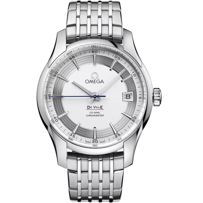 OMEGA DE VILLE HOUR VISION SILVER WATCH: OMEGA De Ville Hour Vision Silver Watch Brand: OMEGA Type/Style: Wristwatch Material: Case: Stainless steel Color: Case Color Dial: Silver Size: Size: Case diameter 41mm Accessories: None