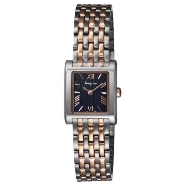 SALVATORE FERRAGAMO LACE BLUE WATCH: Salvatore Ferragamo Lace Blue Watch Brand: Salvatore Ferragamo Type/Style: Wristwatch Material: Case Stainless steel Color: Case Color Blue Size: [Case size] Height 20 x width 20 x thickness 6mm