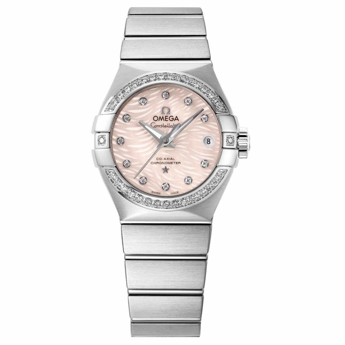 OMEGA CONSTELLATION WATCH SHIP BY DHL WATCH: omega Constellation Watch Ship by DHL Watch Brand: OMEGA Type/Style: Wristwatch Material: Material Case: Stainless steel Color: Case Color Dial color: light coral pearl Size: Case: Height 26.5mm x Wid