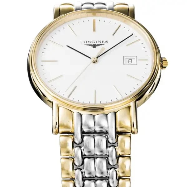 LONGINES PRESENSE WHITE WATCH - 3
