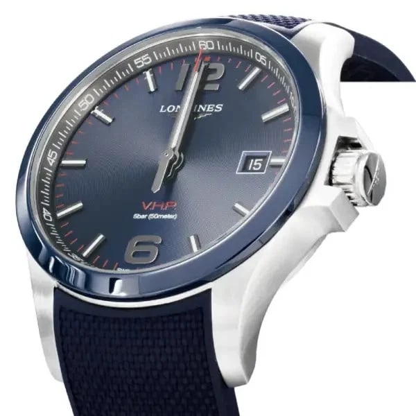 LONGINES CONQUEST BLUE WATCH - 2