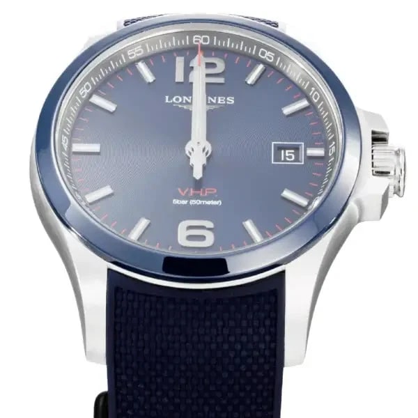 LONGINES CONQUEST BLUE WATCH - 3