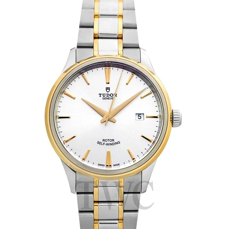 TUDOR STYLE STAINLESS STEEL WATCH: TUDOR Style Stainless Steel Watch Brand: TUDOR Type/Style: Wristwatch Material: Case Material Stainless steel Color: Case Color Dial Color Silver Size: Case Diameter 41 mm Accessories: None