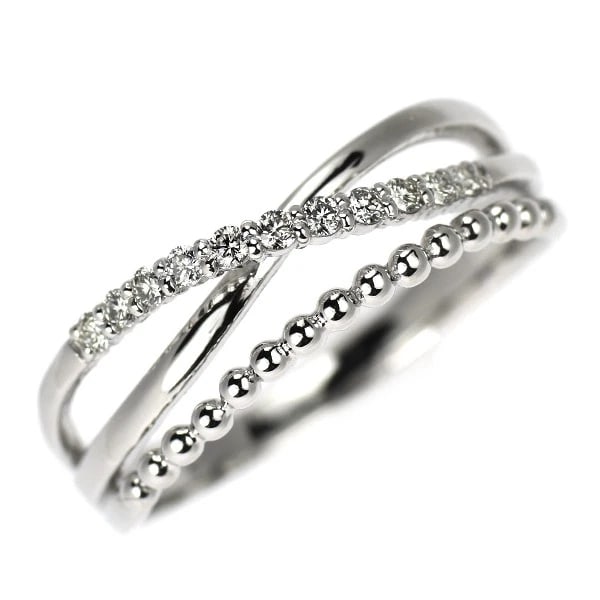 PT900 DIAMOND RING: Pt900 diamond ring Brand: None Type/Style: rings Material: Pt900 Color: PT Size: 6.25 - 6.5 US Accessories: None Accessories Notice: When purchasing pre-owned goods, please refer to the photos of the