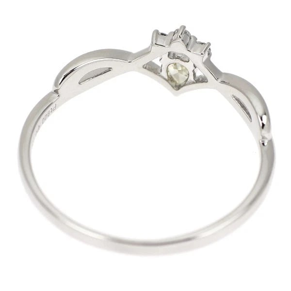 PT900 PEAR SHAPE DIAMOND RING - 2
