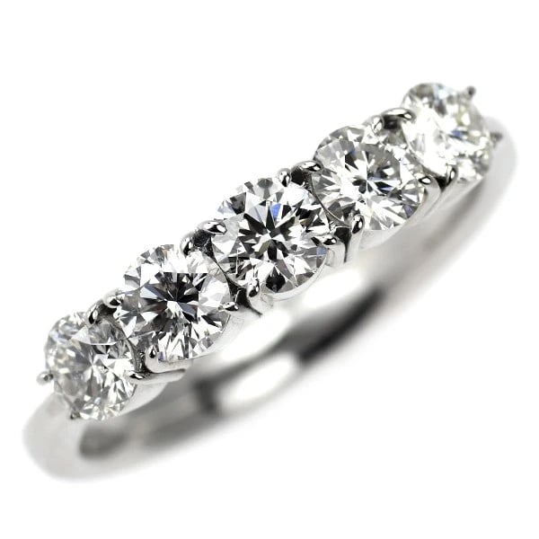 PT900 DIAMOND RING: Pt900 diamond ring Brand: None Type/Style: rings Material: Pt900 Color: Pt Size: 6.75 - 7 US Accessories: None Accessories Notice: When purchasing pre-owned goods, please refer to the phot