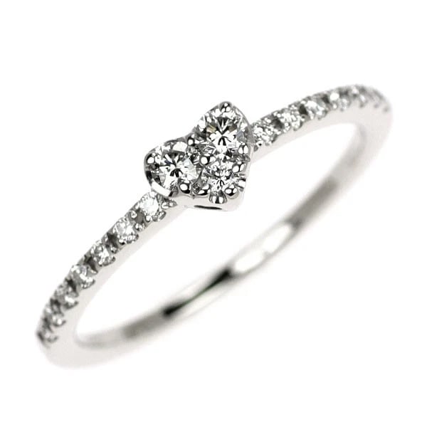 PONTEVECCHIO K18WG DIAMOND RING: Pontevecchio K18WG diamond ring Brand: Pontevecchio Type/Style: rings Material: K18WG Color: WG Size: 4.5 US Accessories: None Accessories Notice: When purchasing pre-owned goods, please r