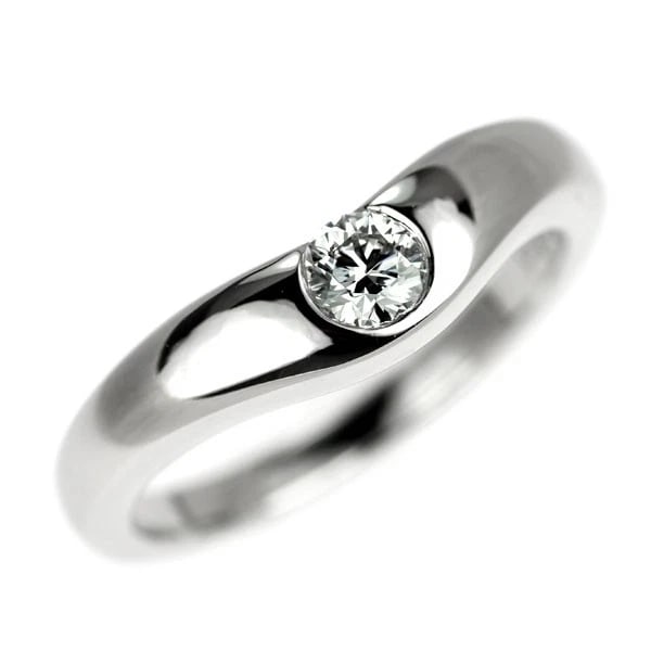 TIFFANY PT950 DIAMOND RING: Tiffany Pt950 diamond ring Brand: Tiffany Type/Style: rings Material: Pt950 Color: PT Size: 4.5 US Accessories: None Accessories Notice: When purchasing pre-owned goods, please refer to the photos of