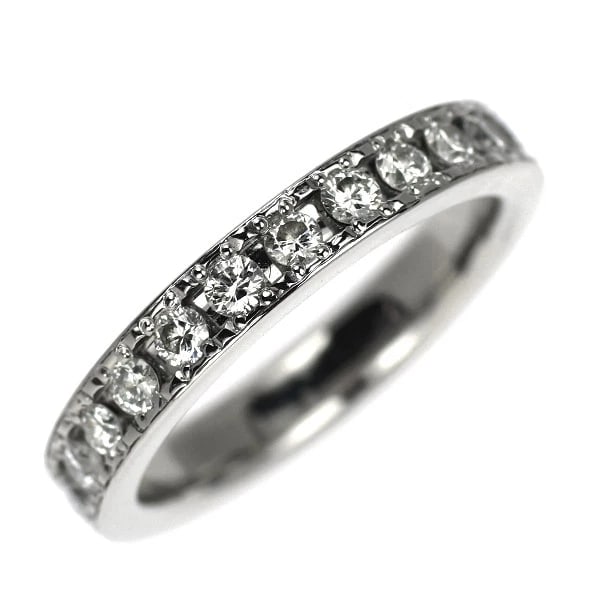 4? PT950 DIAMOND RING: 4? Pt950 diamond ring Brand: 4? Type/Style: rings Material: Pt950 Color: PT Size: 4.5 US Accessories: None Accessories Notice: When purchasing pre-owned goods, please refer to the photos o