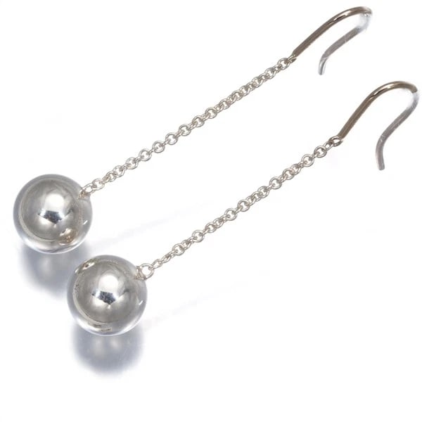 TIFFANY&CO. HARDWEAR BALL BEAD HOOK EARRINGS 925 STERLING SILVER: Tiffany&Co. HardWear Ball Bead Hook Earrings 925 Sterling Silver Brand: Tiffany & Co. Type/Style: Earrings Material: 925 Sterling Silver Color: Silver Size: Design Size: Diameter Approximately 10.2mm