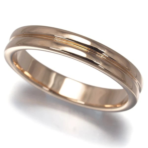 BOUCHERON GODRON RING 18K 750 ROSE GOLD: Boucheron Godron Ring 18K 750 Rose Gold Brand: BOUCHERON Type/Style: Ring Material: 18K 750 Rose Gold Color: Rose Gold Size: US 5 - 5.25 Accessories: None Accessories Notice: When purchasi