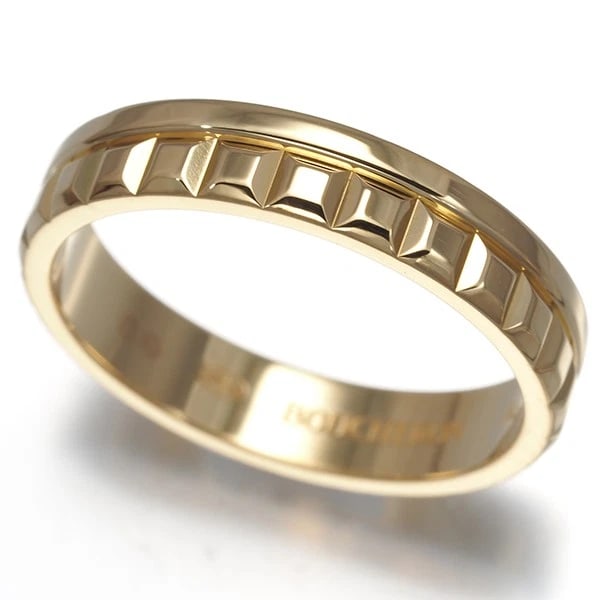 BOUCHERON QUATRE RADIANT HALF RING 18K 750 YELLOW GOLD: Boucheron Quatre Radiant Half Ring 18K 750 Yellow Gold Brand: BOUCHERON Type/Style: Ring Material: 18K 750 Yellow Gold Main Stone Natural Color: Yellow Gold Size: US 6.5 Accessories: None