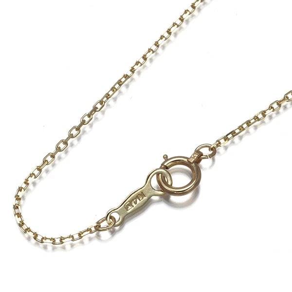 MIKIMOTO CABLE CHAIN NECKLACE: Mikimoto Cable Chain Necklace Brand: MIKIMOTO Type/Style: Necklace Material: 14K 585 Yellow Gold Color: Yellow Gold Size: Necklace length: 40cmNecklace width: 1.1mmClasp width: 3.5mm Accessories: N