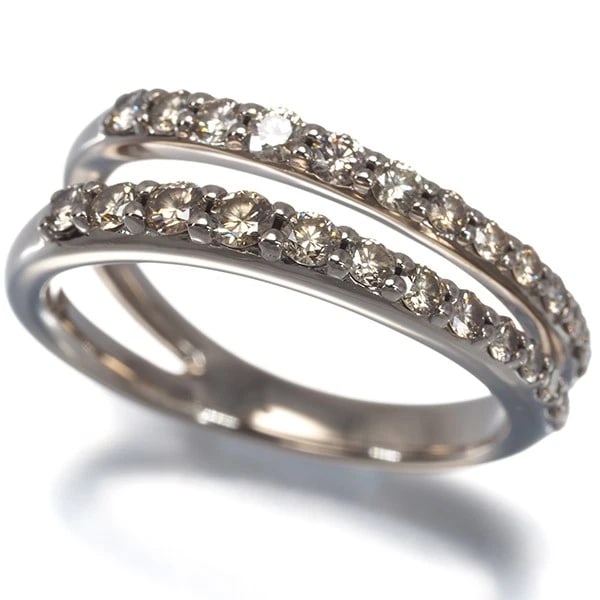 KASHIKEY BROWN DIAMOND MARCHIONESS RING 18K BG: KASHIKEY Brown Diamond Marchioness Ring 18K BG Brand: KASHIKEY Type/Style: Ring Material: 18K BG Main Stone Natural Color: Brown Gold Size: US 6-6.25 Accessories: None Accessories Notice: When