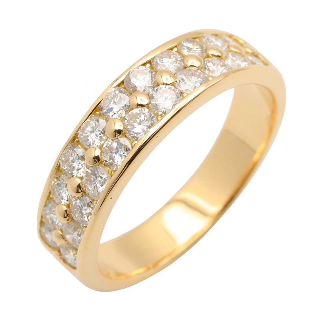 JEWELRY DIAMOND RING 18KYG (1 of 4)