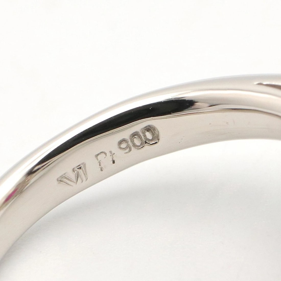 JEWELRY RUBY DIAMOND RING PT900 - 4