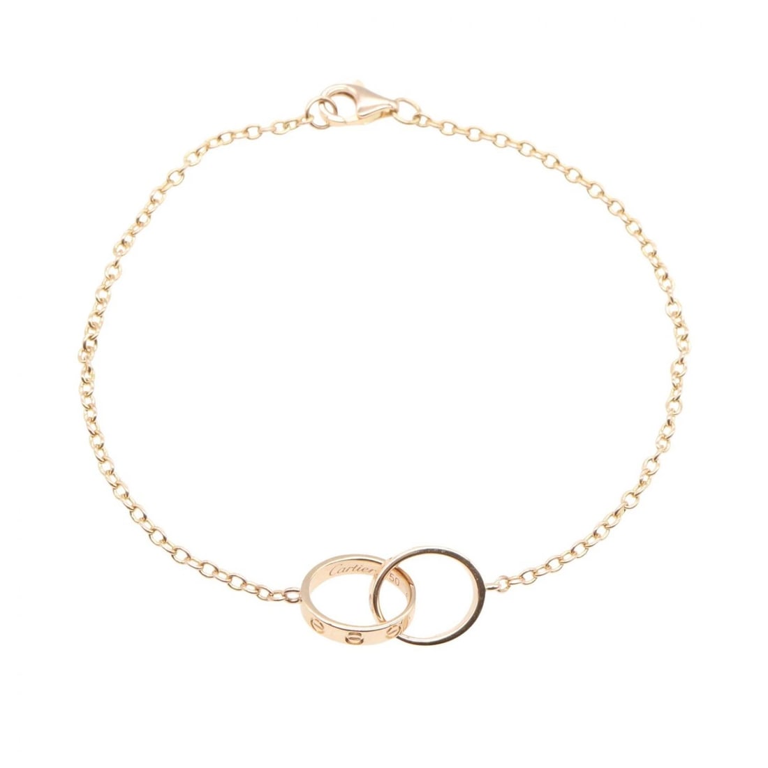 CARTIER BABY LOVE BRACELET 18K PINK ROSE GOLD: CARTIER Baby Love Bracelet 18K Pink Rose Gold Brand: CARTIER Type/Style: Bracelet Material: K18PG?Rose Gold? Color: Gold Size: Band Length?18cm(7.1") Motif W?20mm x H?2mm(0.8" x 0.1") Accessories: