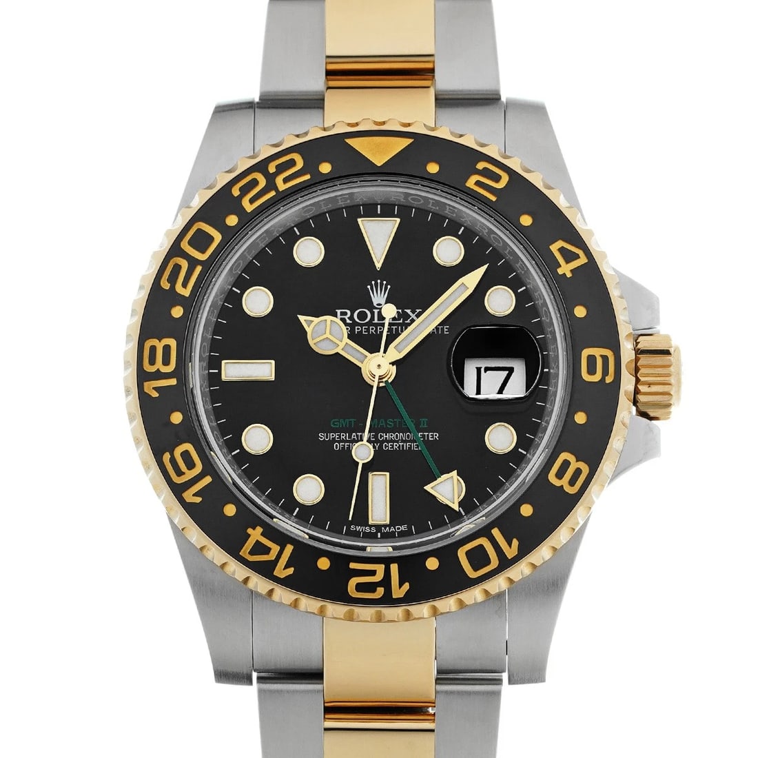 ROLEX MASTER BLACK WATCH: ROLEX Master black Watch Brand: ROLEX Type/Style: Wristwatch Material: Band Material Stainless steel/Yellow Gold, Case Material Stainless steel/Yellow Gold Color: Dial Color black Size: ?Case? H/About