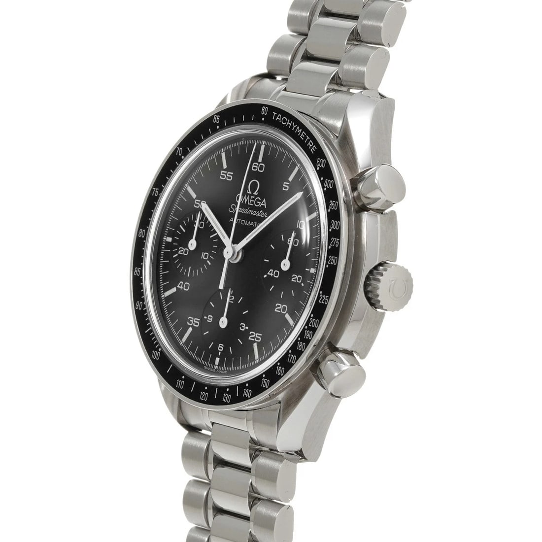 OMEGA SPEEDMASTER AUTOMATIC BLACK WATCH - 2
