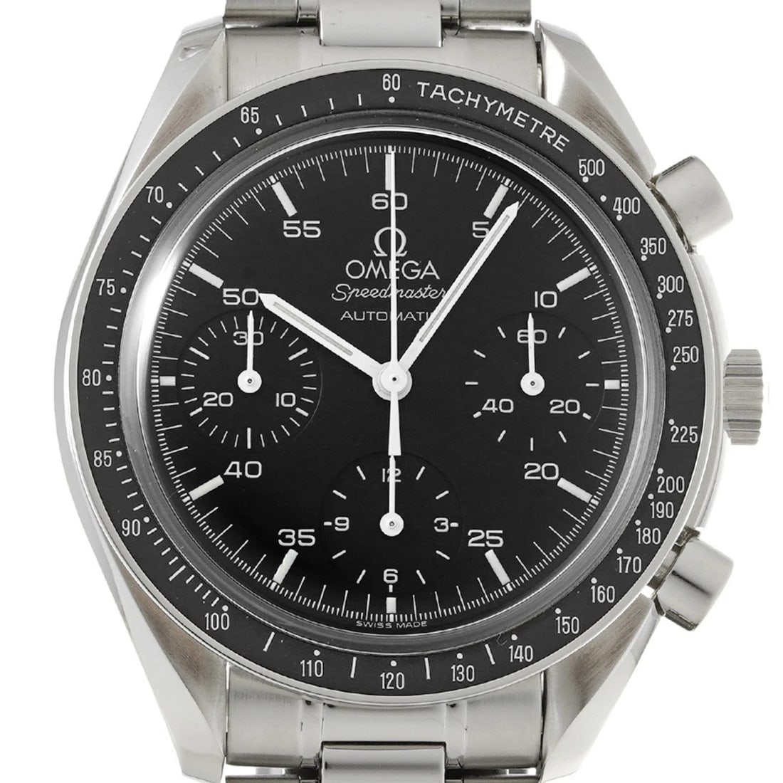 OMEGA SPEEDMASTER AUTOMATIC BLACK WATCH - 4