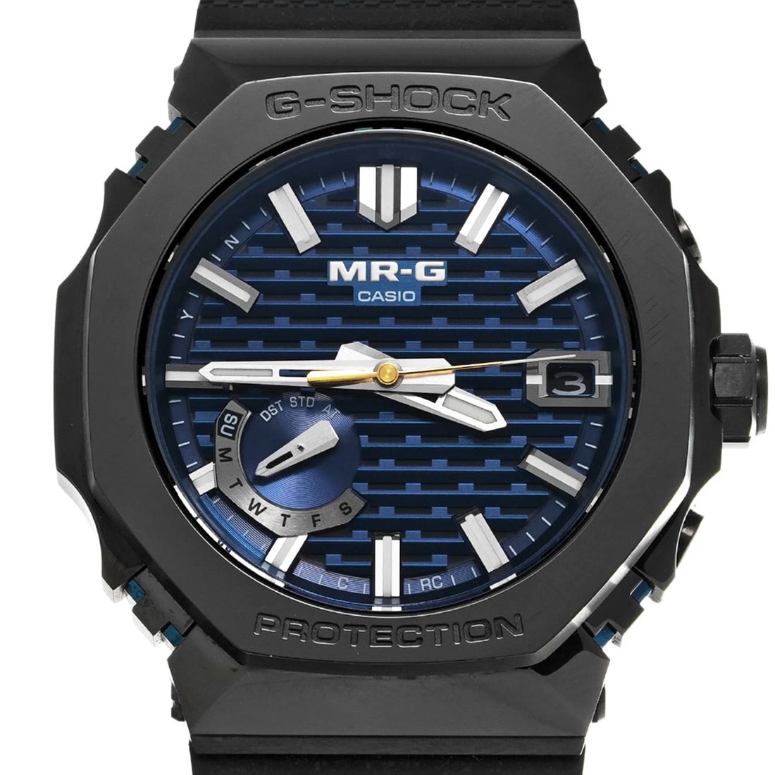 CASIO BLUE TITANIUM WATCH - 4