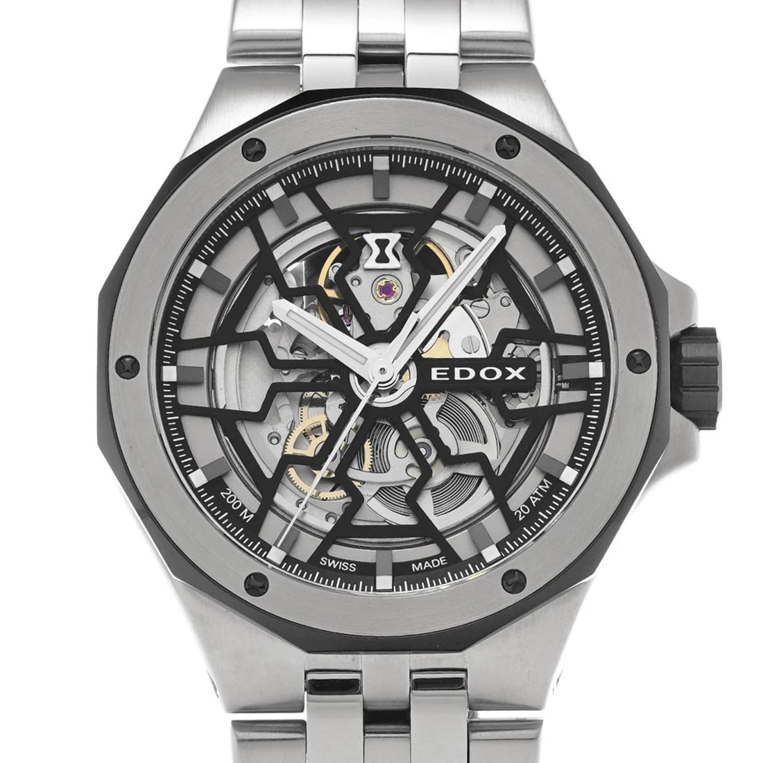 EDOX DELFIN AUTOMATIC SKELETON WATCH - 4