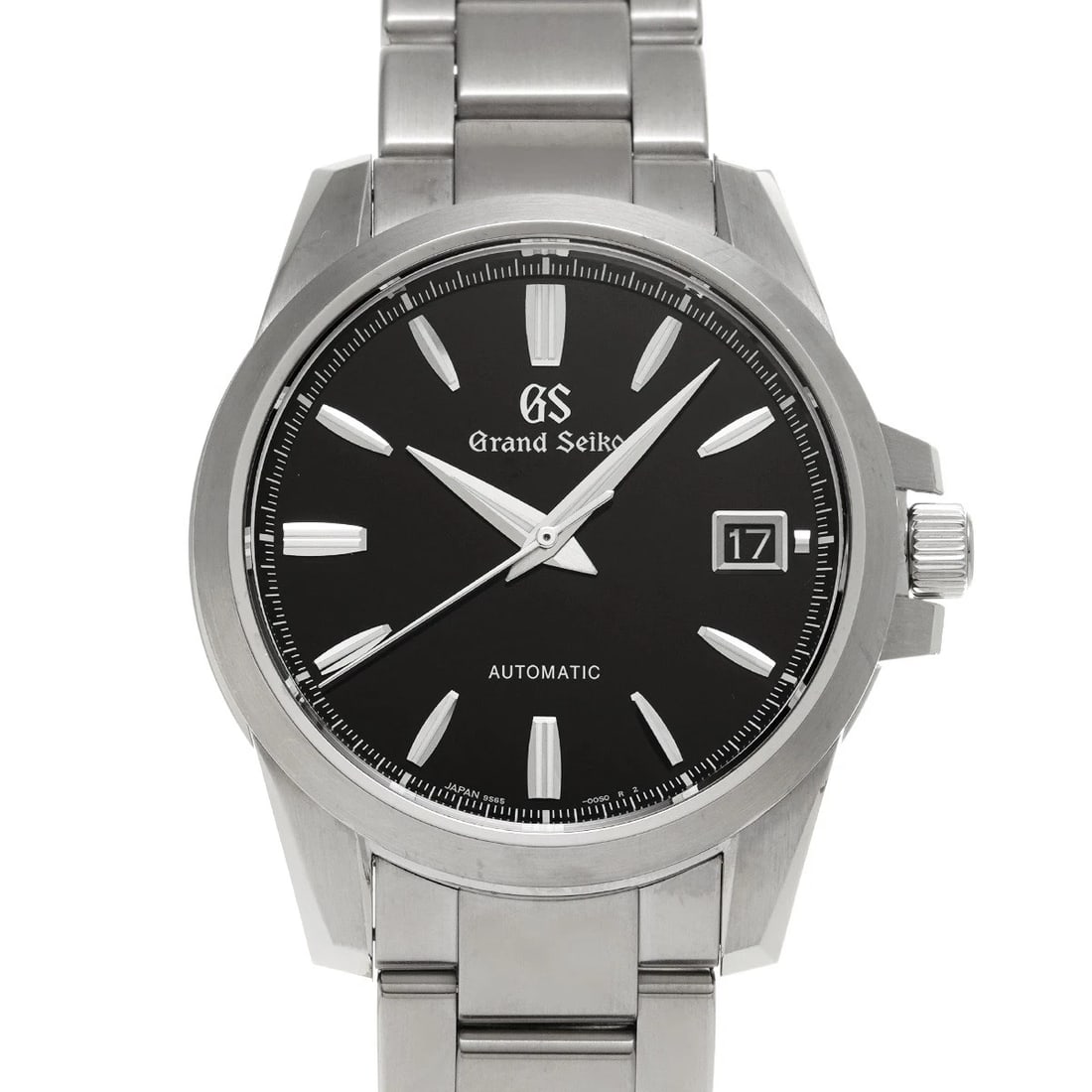 GRAND SEIKO HERITAGE COLLECTION BLACK WATCH: Grand Seiko Heritage Collection black Watch Brand: Grand Seiko Type/Style: Wristwatch Material: Band Material Stainless steel, Case Material Stainless steel Color: Dial Color black Size: ?Case?