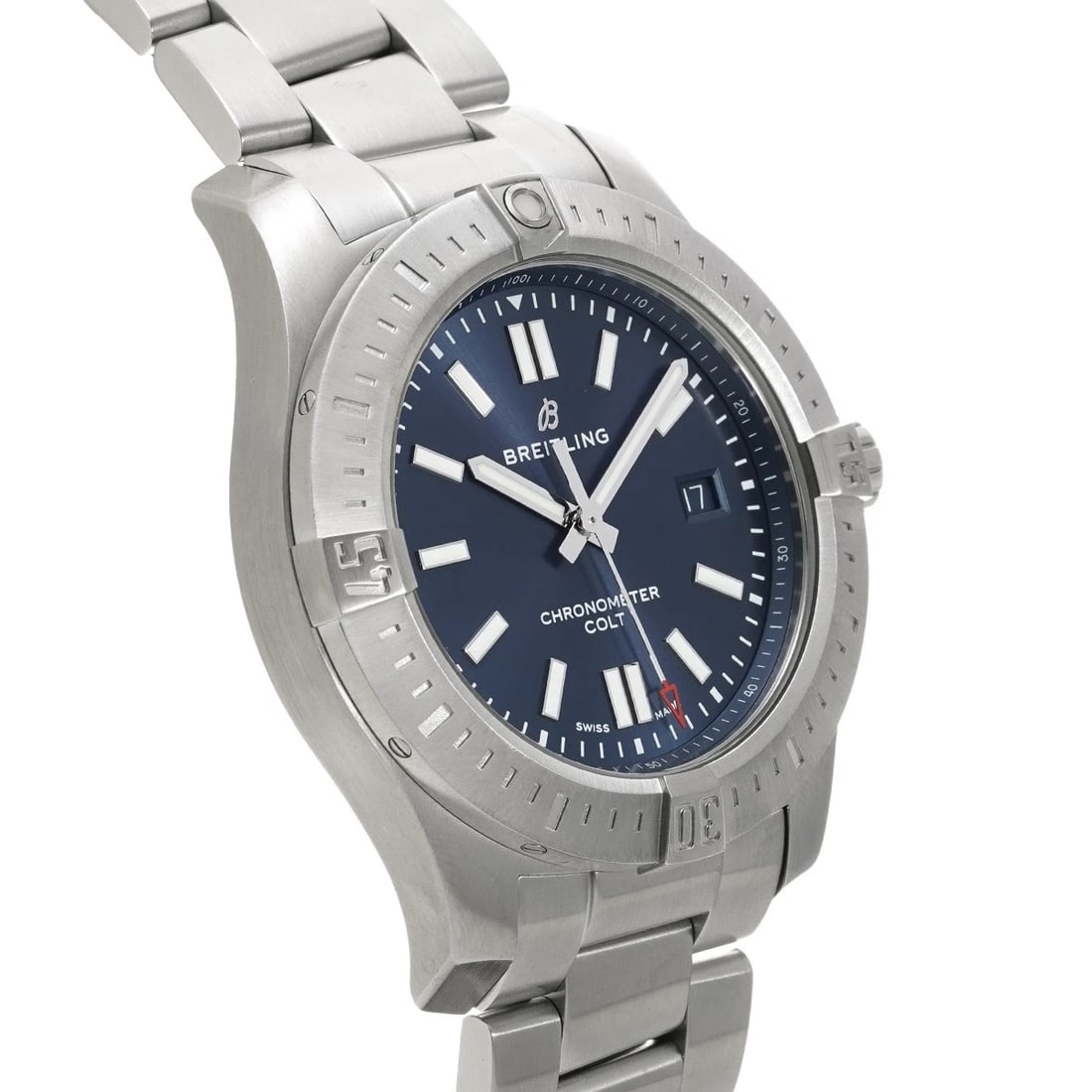 BREITLING AUTOMATIC BLUE WATCH - 3