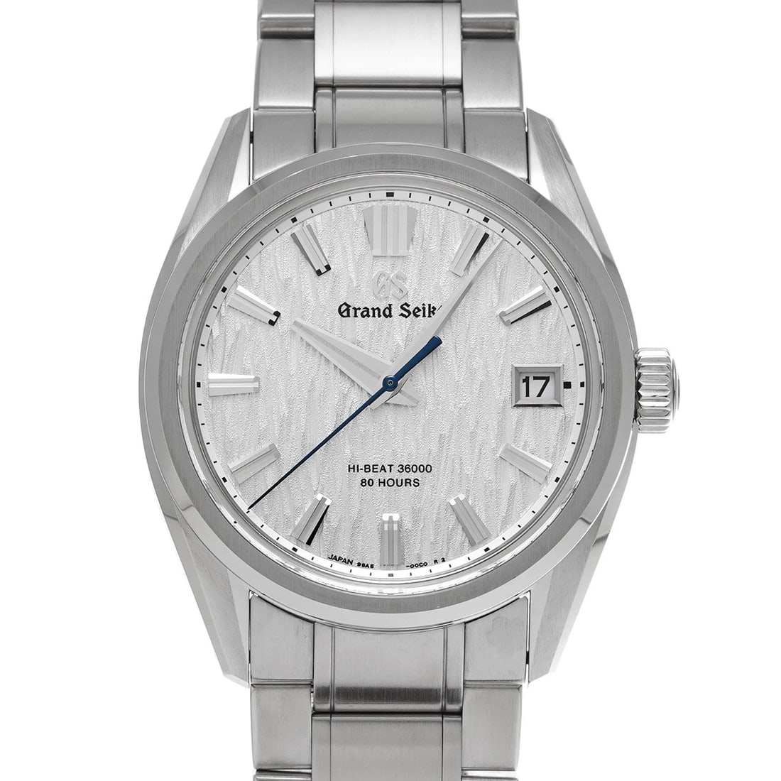 GRAND SEIKO HERITAGE COLLECTION SILVER WATCH: Grand Seiko Heritage Collection Silver Watch Brand: Grand Seiko Type/Style: Wristwatch Material: Band Material Stainless steel, Case Material Stainless steel Color: Dial Color Silver Size: ?Case?