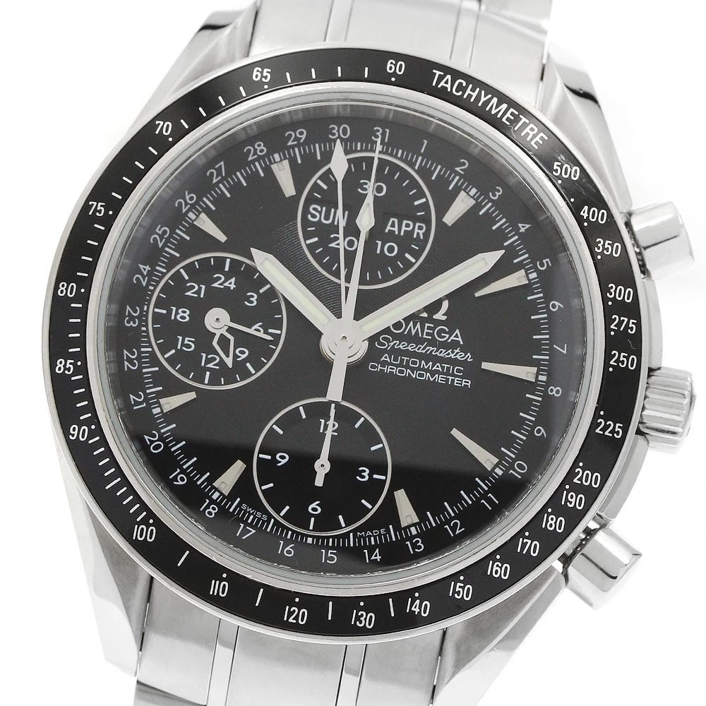 OMEGA SPEEDMASTER CHRONOGRAPH TRIPLE CALENDAR AUTOMATIC WATCH (1 of 5)