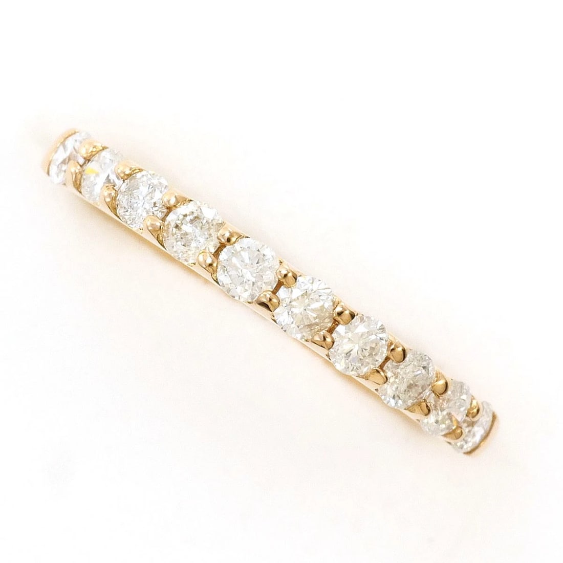 K18 18K GOLD RING DIAMOND (1 of 4)