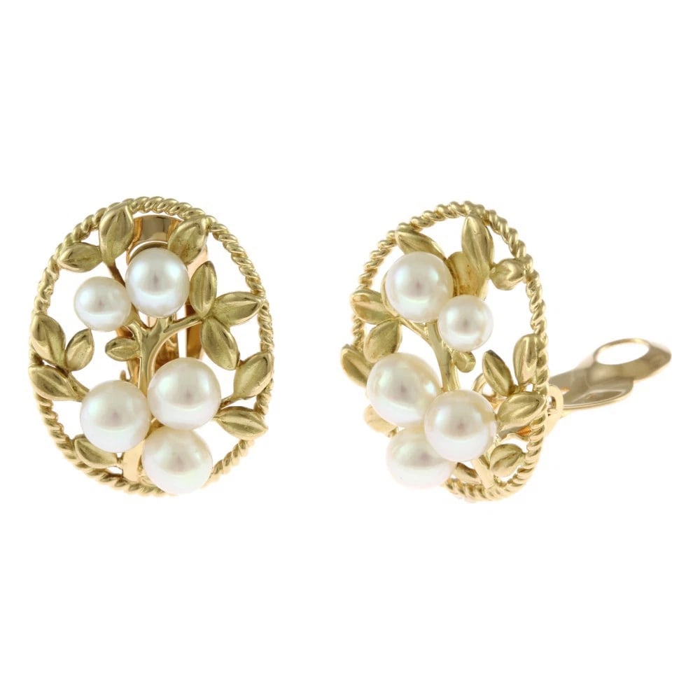 TASAKI EARRING K18 YELLOW GOLD PEARL: TASAKI Earring K18 yellow gold Pearl Brand: TASAKI Type/Style: EarRing Material: K18 yellow gold, Main Stone/Creation pearL Color: gold Size: 23.0mm x 18.0mm(*mm) Accessories: None Accesso