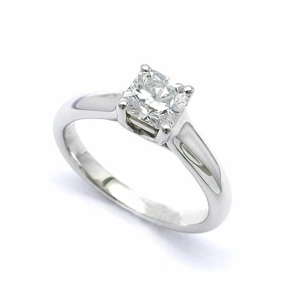 TIFFANY & CO. LUCIDA DIAMOND RING: Tiffany & Co. Lucida Diamond Ring Brand: Tiffany & Co. Type/Style: Ring Material: Pt950 Color: Platinum Size: US 3.75-4 Accessories: None Accessories Notice: When purchasing pre-owned good
