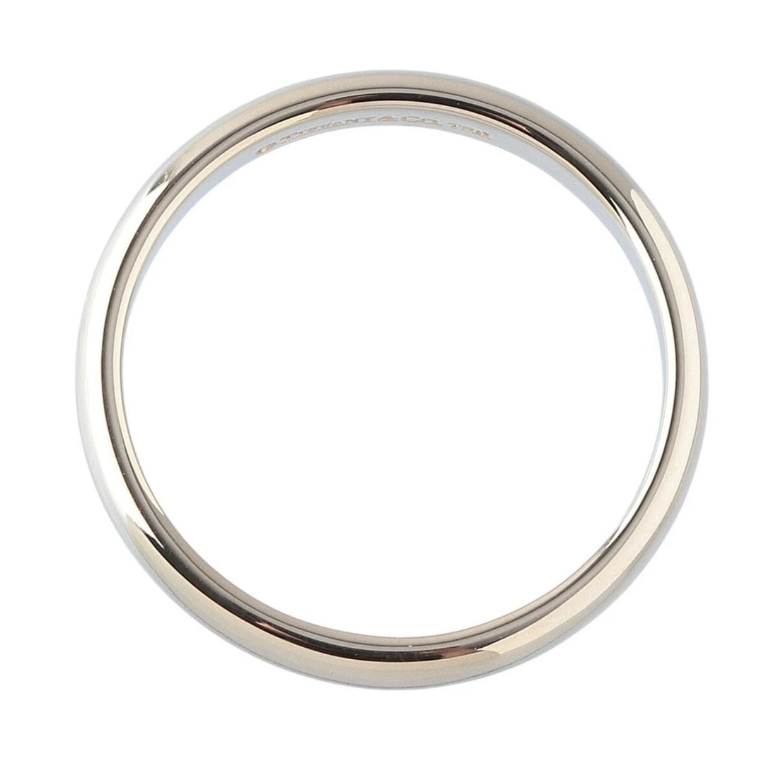 TIFFANY & CO. CLASSIC BAND RING: Tiffany & Co. Classic Band Ring Brand: Tiffany & Co. Type/Style: Ring Material: K18 YG Color: YG Size: US6.5 Accessories: None Accessories Notice: When purchasing pre-owned goods, please r