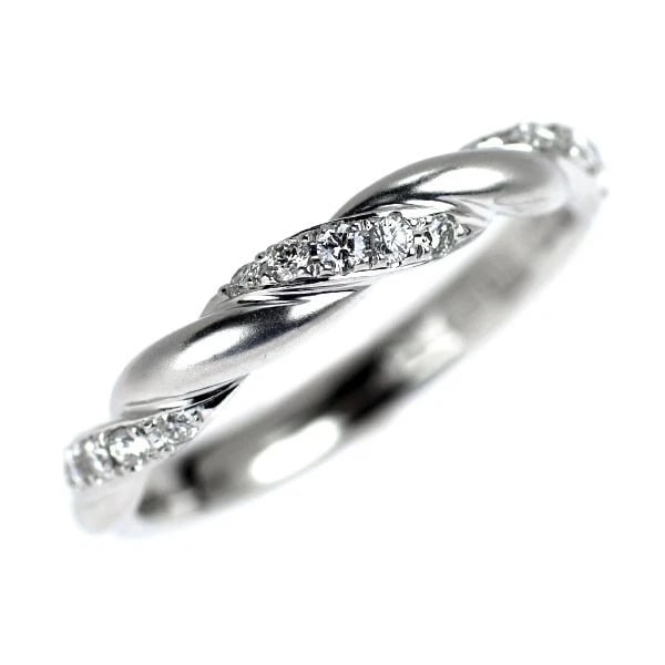 NINA RICCI/SEIKO PT900 DIAMOND RING: Nina Ricci/Seiko Pt900 Diamond Ring Brand: None Type/Style: Ring Material: Pt900 Color: PT Size: 4US Accessories: None Accessories Notice: When purchasing pre-owned goods, please refer to