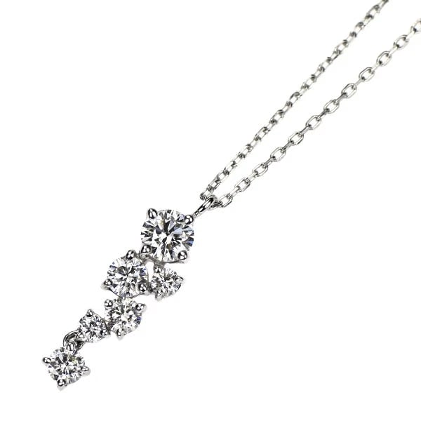 FOREVERMARK PT900/ PT850 DIAMOND PENDANT NECKLACE: Forevermark Pt900/ Pt850 Diamond Pendant Necklace Brand: None Type/Style: pendant necklace Material: Pt900/ Pt850 Color: PT Size: Necklace: Chain Length ?45 Length/Width/Diameter16.7 Accessories: